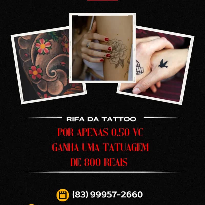 Imagem da campanha Tattoo do chileno 🇨🇱💉