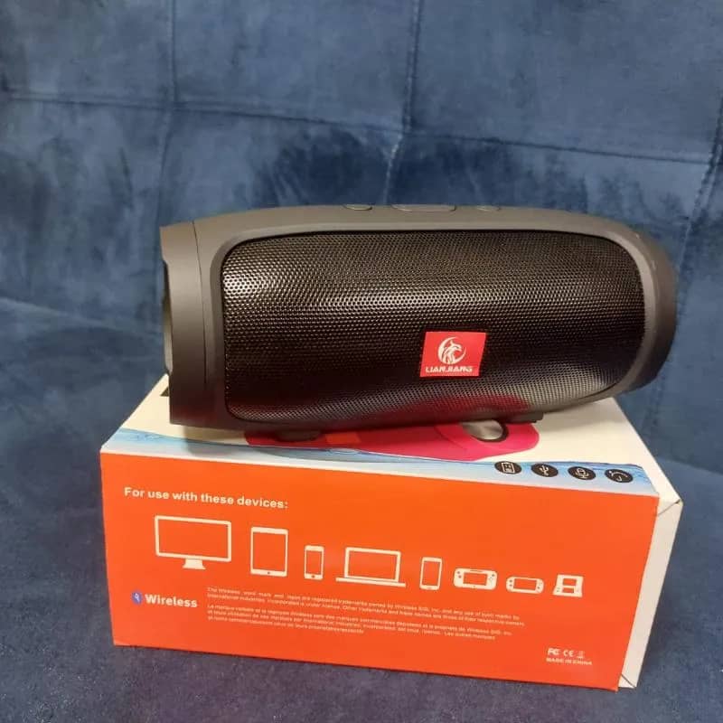 Imagem da campanha caixa de som portatil