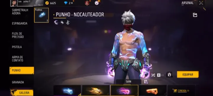 Imagem da campanha "Rifa Estilo Free Fire:  Concorra a essa conta super rara com mais de 600 peitorais , estando avaliada em torno de R$450,00