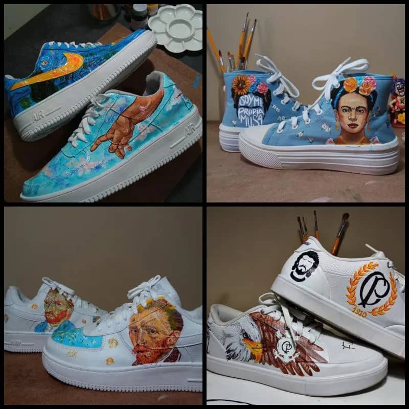 Imagem da campanha Rifa valendo um tênis customizado