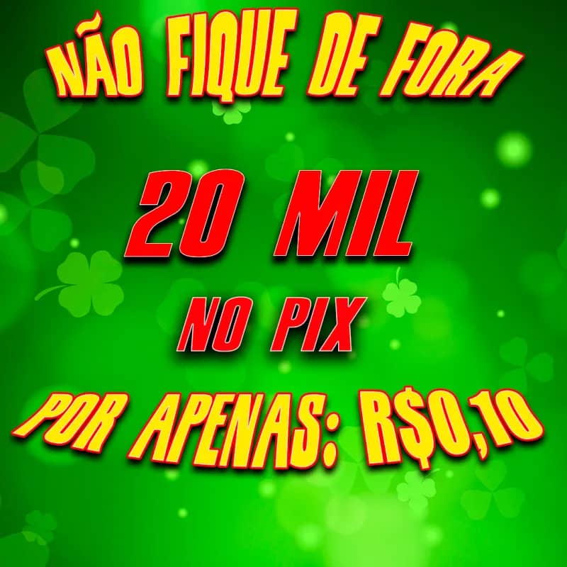 Imagem da campanha 20 mil no seu bolso