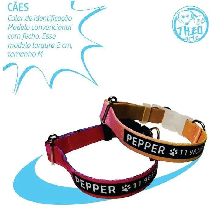 Imagem da campanha Resgatados Na Casinha: Coleira cão