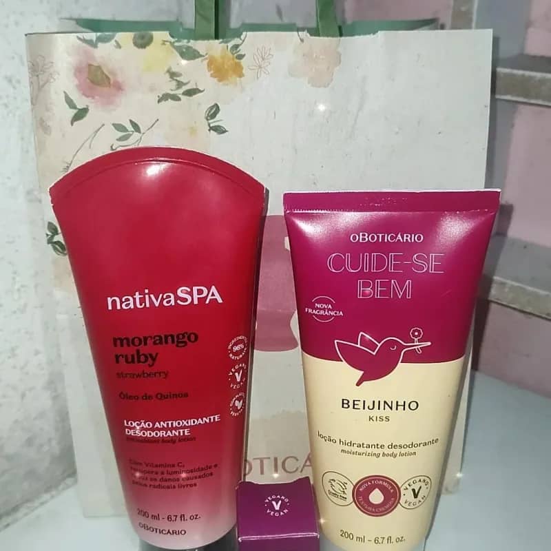 Imagem da campanha Produtos da o boticário