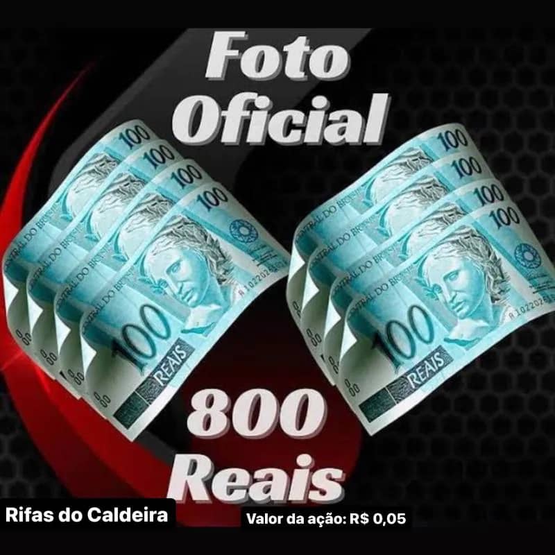 Imagem da campanha R$ 800,00 no pix ☘️🤑