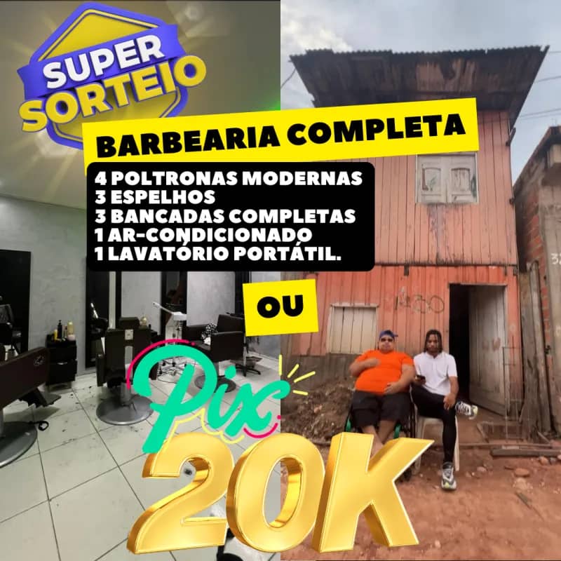 Imagem da campanha BARBERIA GRANDE E COMPLETA