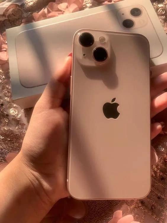 Imagem da campanha Sorteio de iPhone 13 rosa de 128gb