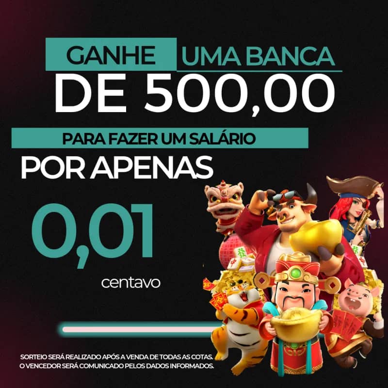 Imagem da campanha Banca de 500,00