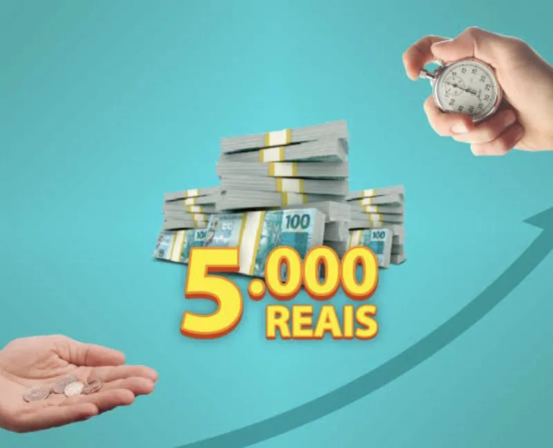 Imagem da campanha 5 mil no pix