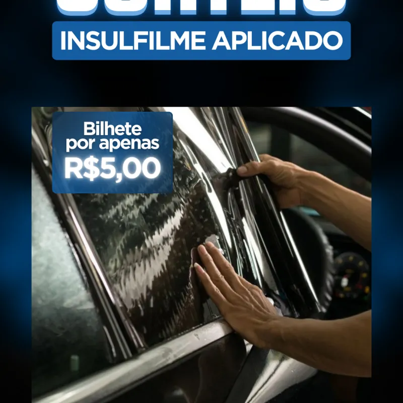 Imagem da campanha Fézinha do insulfilm