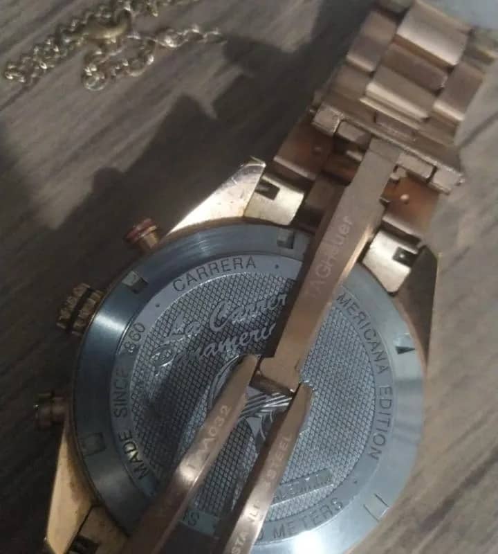 Imagem da campanha Relógio suíço tag heuer carreira original