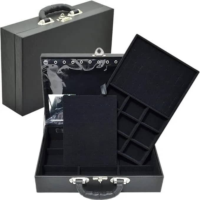 Imagem da campanha Maleta porta jóias grande com espelho