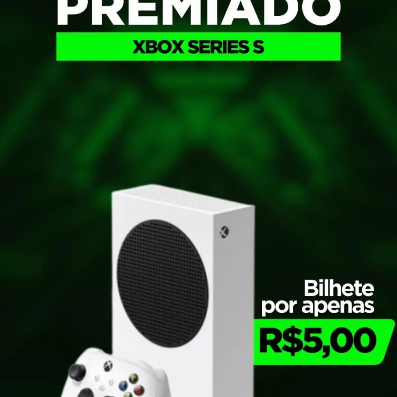 Imagem da campanha SORTEIO XBOX SERIE S