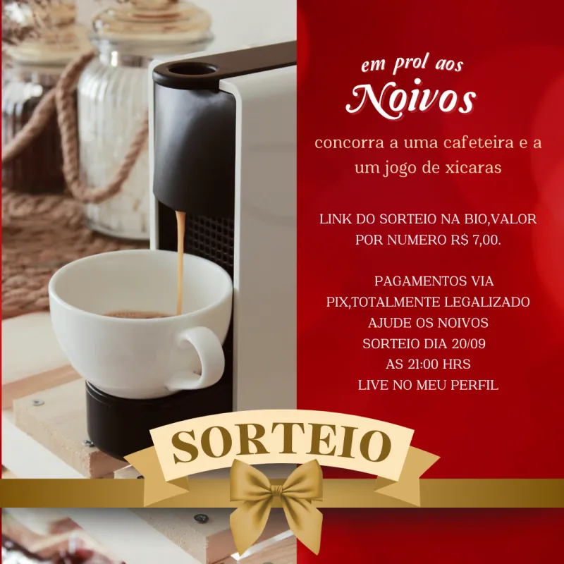 Imagem da campanha EM PROL DO CASAMENTO VERONICA E GABRIEL