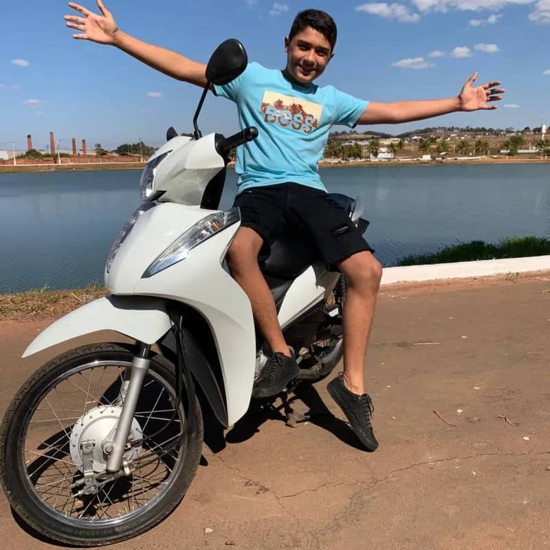 Imagem da campanha Honda Biz 110i 2021