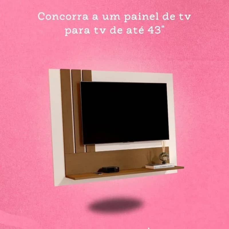 Imagem da campanha Sorteio Painel de TV
