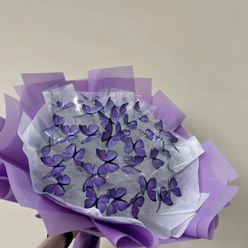 Imagem da campanha Sorteio de um buquê de borboletas