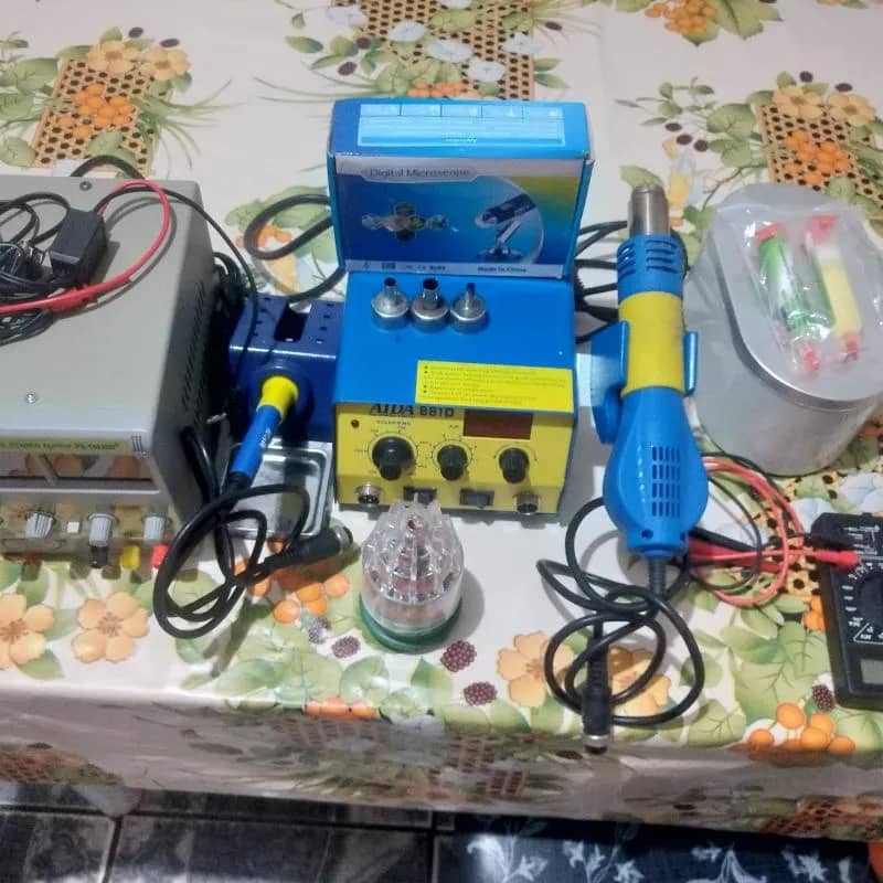 Imagem da campanha Equipamentos de bancada para consertos de celular