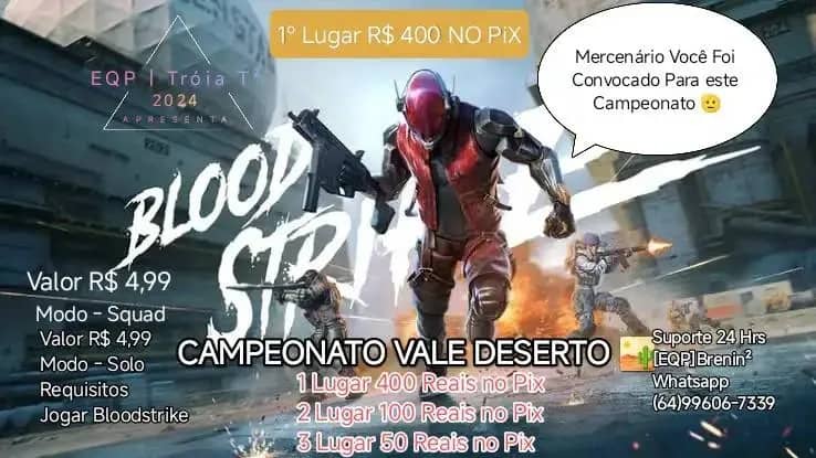 Imagem da campanha CAMPEONATO BLOODSTRIKE