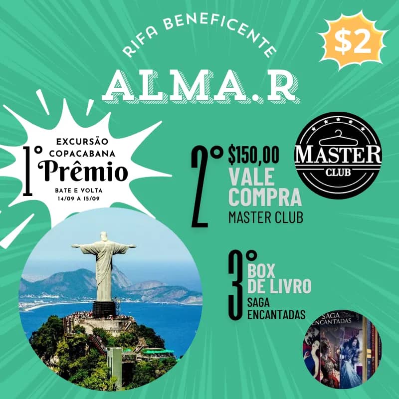 Imagem da campanha Rifa Almar