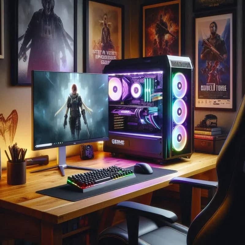 Imagem da campanha Pc gamer