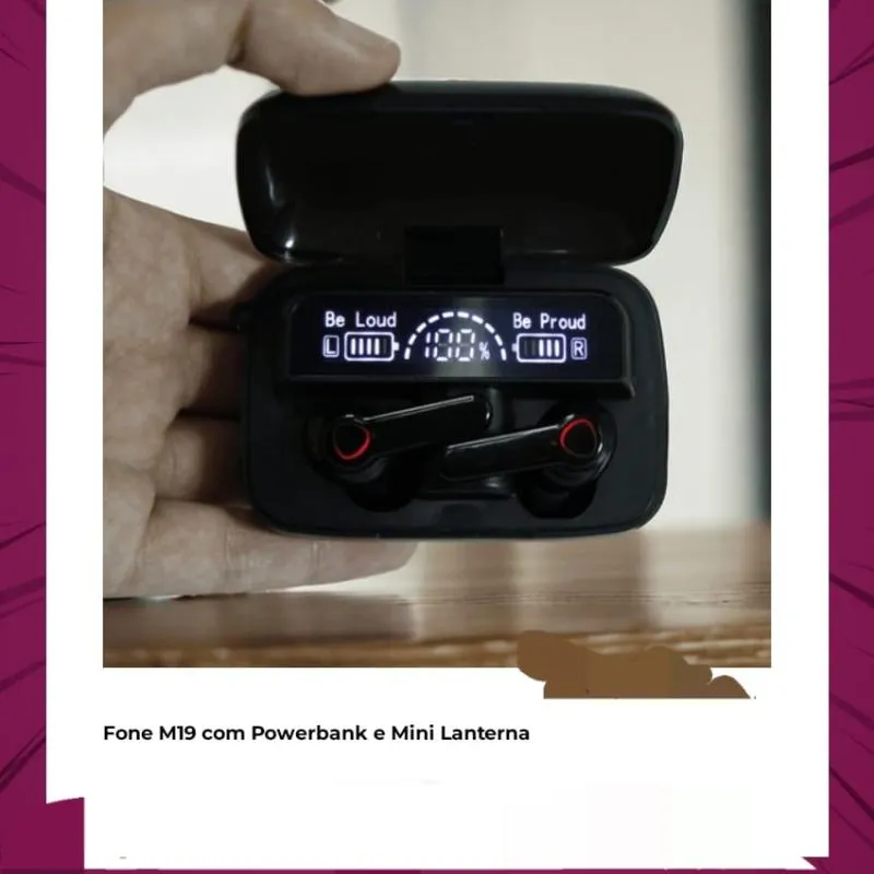 Imagem da campanha Fone Bluetooth