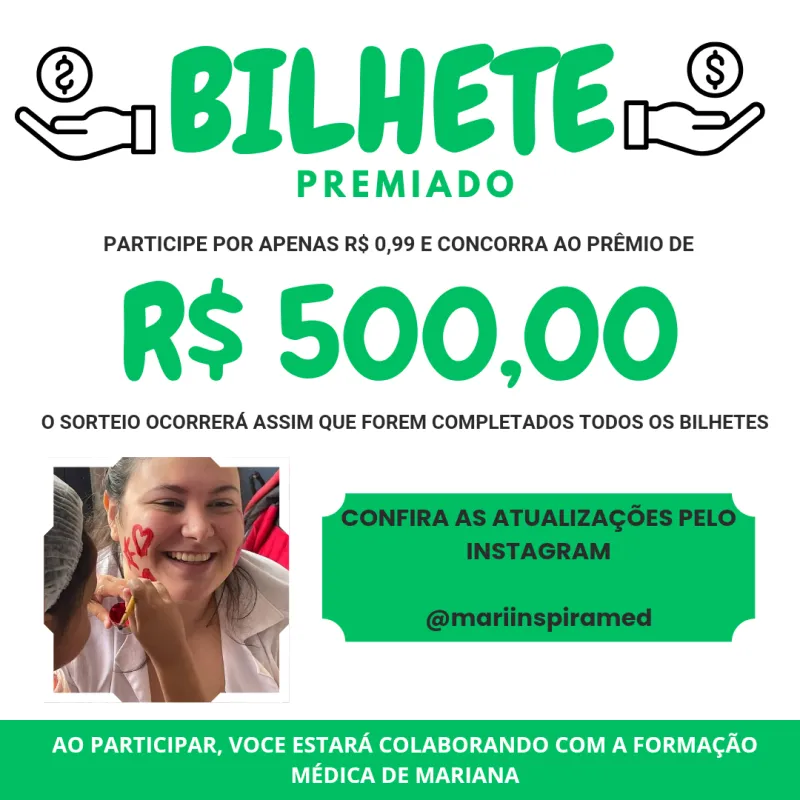 Imagem da campanha #FORMAMARI PRÊMIO 500 REAIS