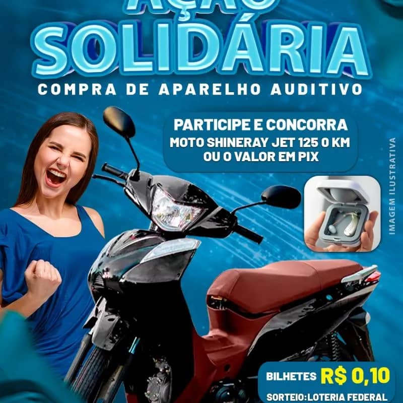 Imagem da campanha Moto Shineray Jet 125 0 km ou valor em Pix