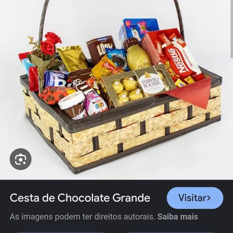 Imagem da campanha 1. Cesta de chocolate