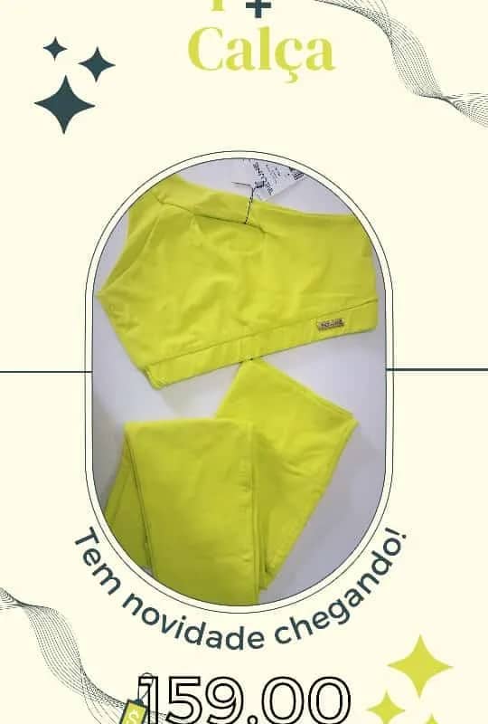 Imagem da campanha Conjunto fitness tamanho M ou 200,00 no pix