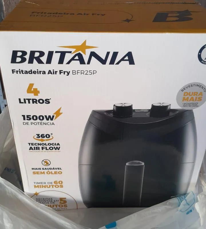 Imagem da campanha Air Fry 4 litros .