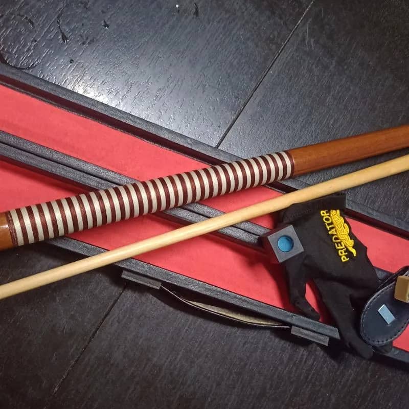 Imagem da campanha Rifa taco de sinuca, com estojo.