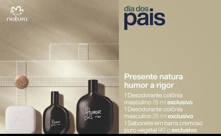 Imagem da campanha Presente dia dos pais