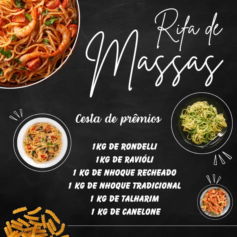 Imagem da campanha RIFA DE MASSAS - AJUDE O DOM ROCHA (Instituto São Miguel Arcanjo)