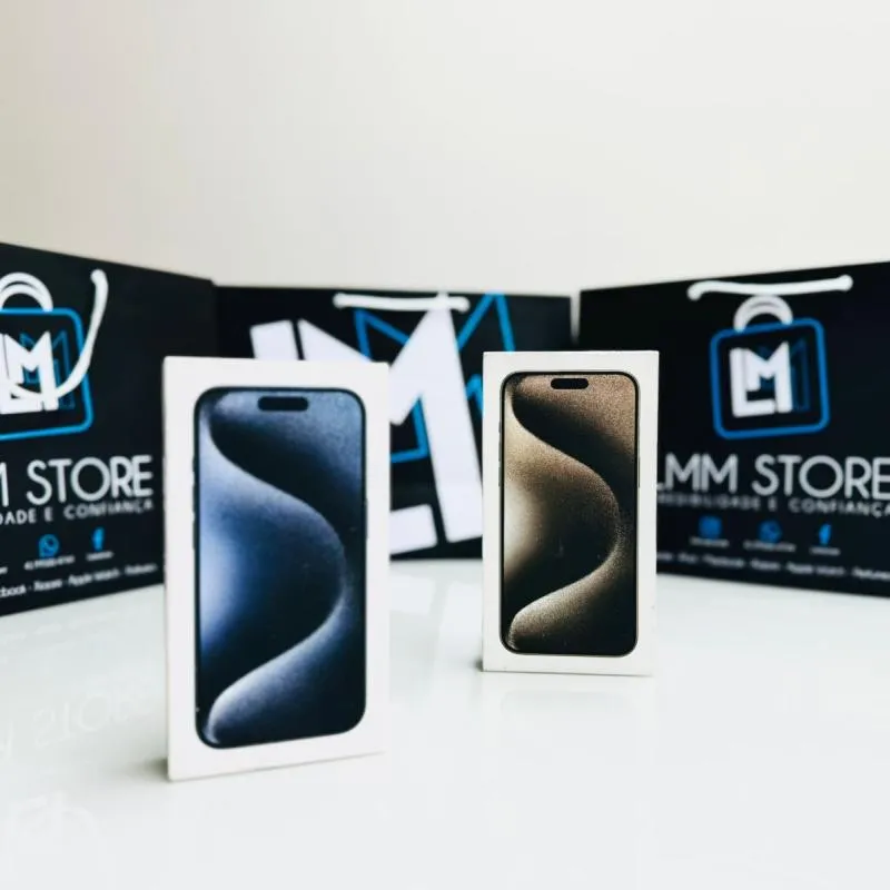 Imagem da campanha iPhone 15 pro max