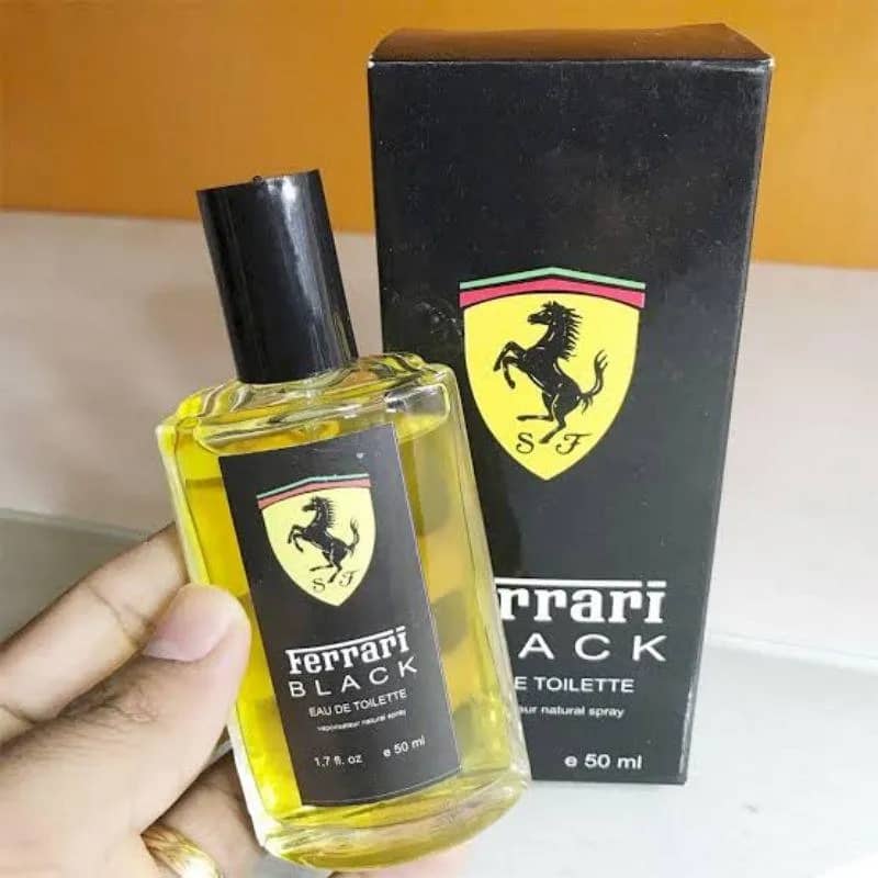 Imagem da campanha Rifa ação Perfume FERRARI BLACK
