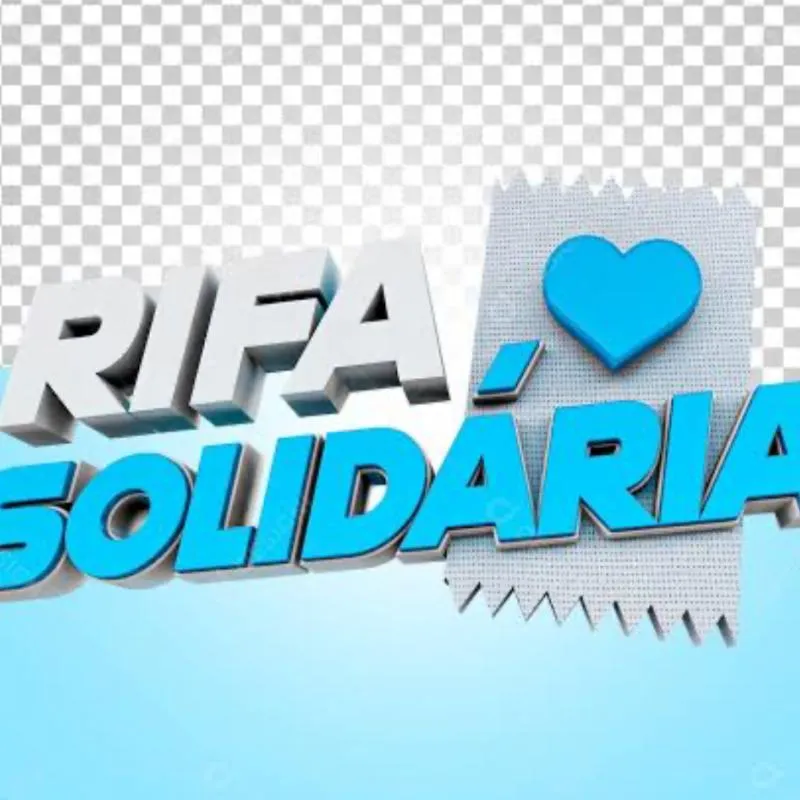 Imagem da campanha Rifa solidária