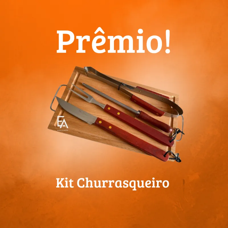 Imagem da campanha Rifa Kit Churrasqueiro