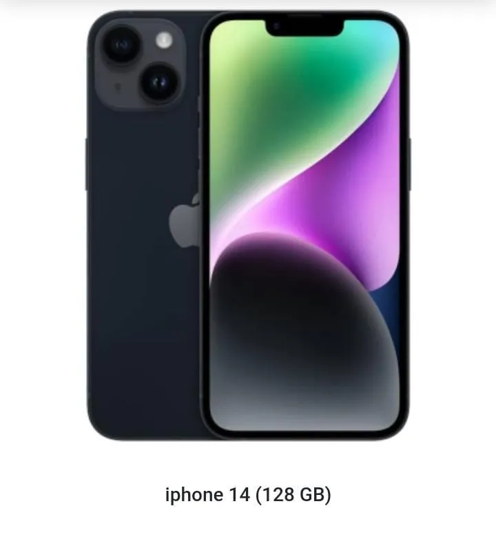 Imagem da campanha Aproveite por apenas R$ 1,00 🔥 iPhone 14 (128 GB)