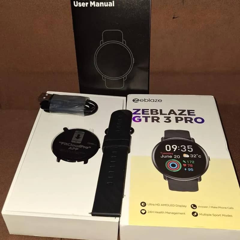 Imagem da campanha Rifa smartwatch Zeblaze grt 3