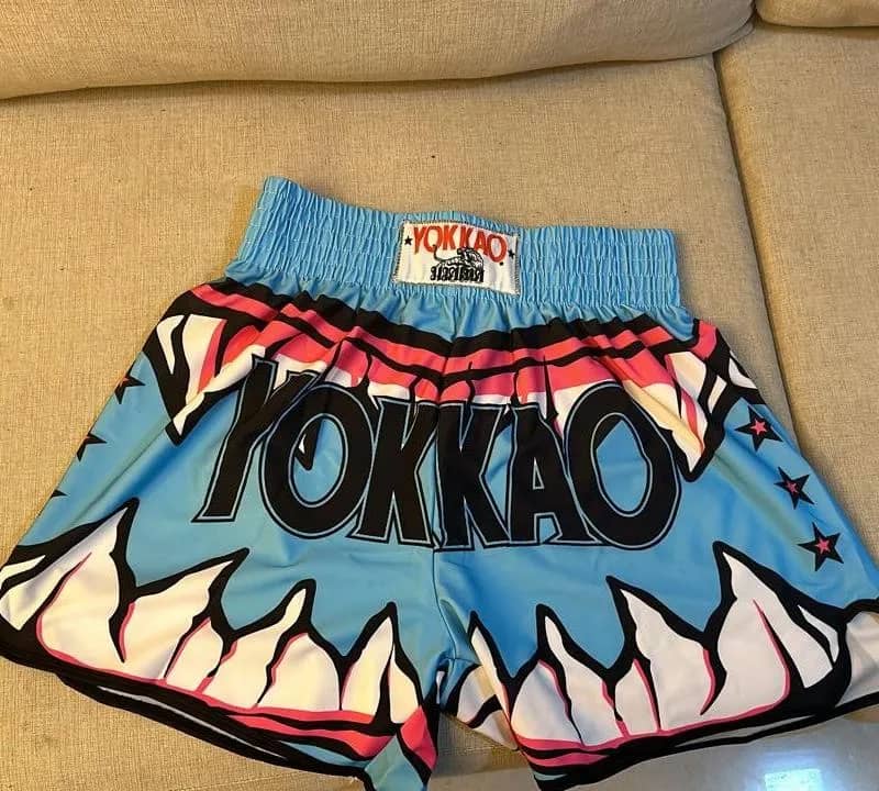 Imagem da campanha Shorts para muay-thai YOKKAO
