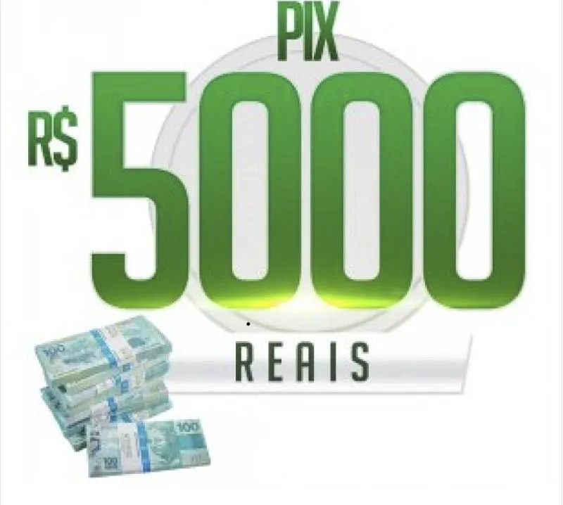Imagem da campanha 5.000,00 pra você por apenas 0,05 entrega do prêmio imediato e ao vivo