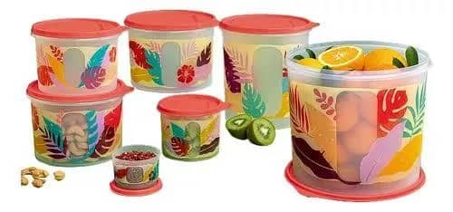 Imagem da campanha Rifa Conjunto Tupperware 7 peças