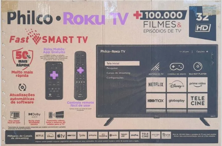 Imagem da campanha Rifa de uma televisão 32 polegada
