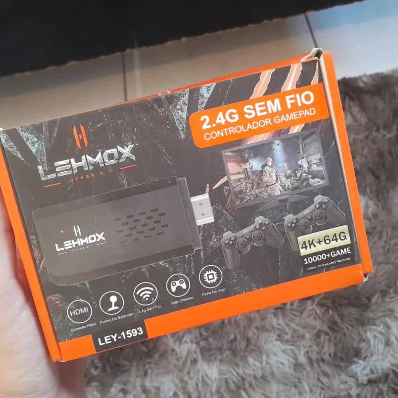 Imagem da campanha Game stick 4k lehmox