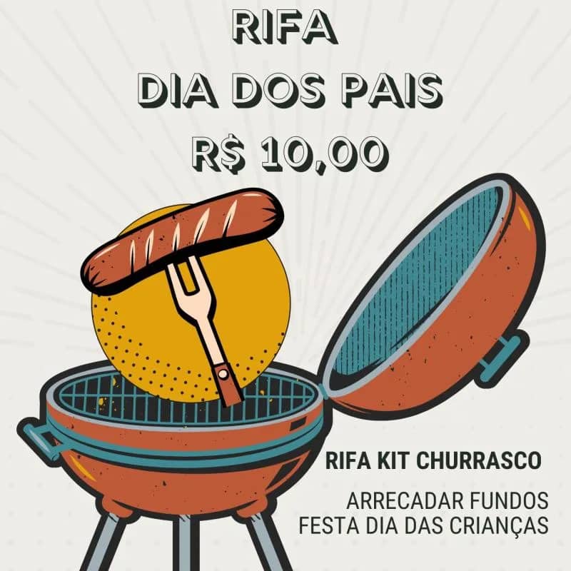 Imagem da campanha RIFA DIAS DOS PAIS PORTAL DO SUL