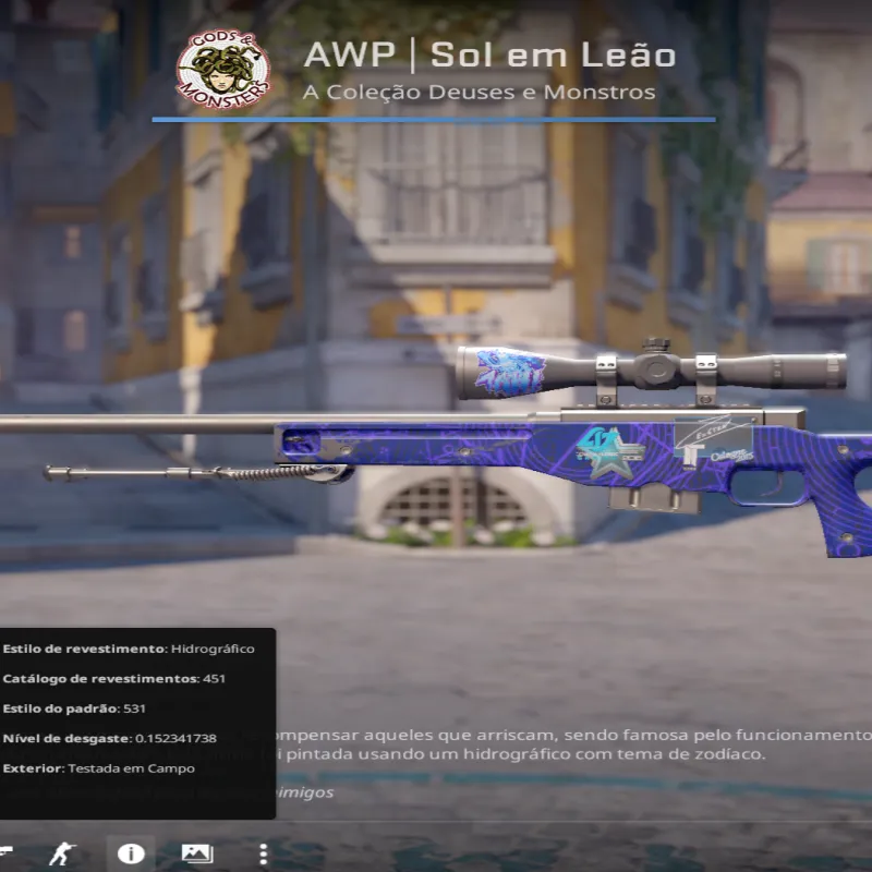 Imagem da campanha AWP Sun In Leo 0.15