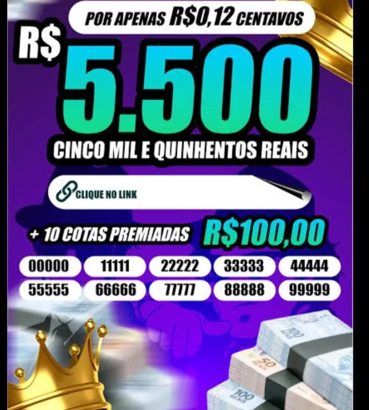 Imagem da campanha Rifa online Brasil