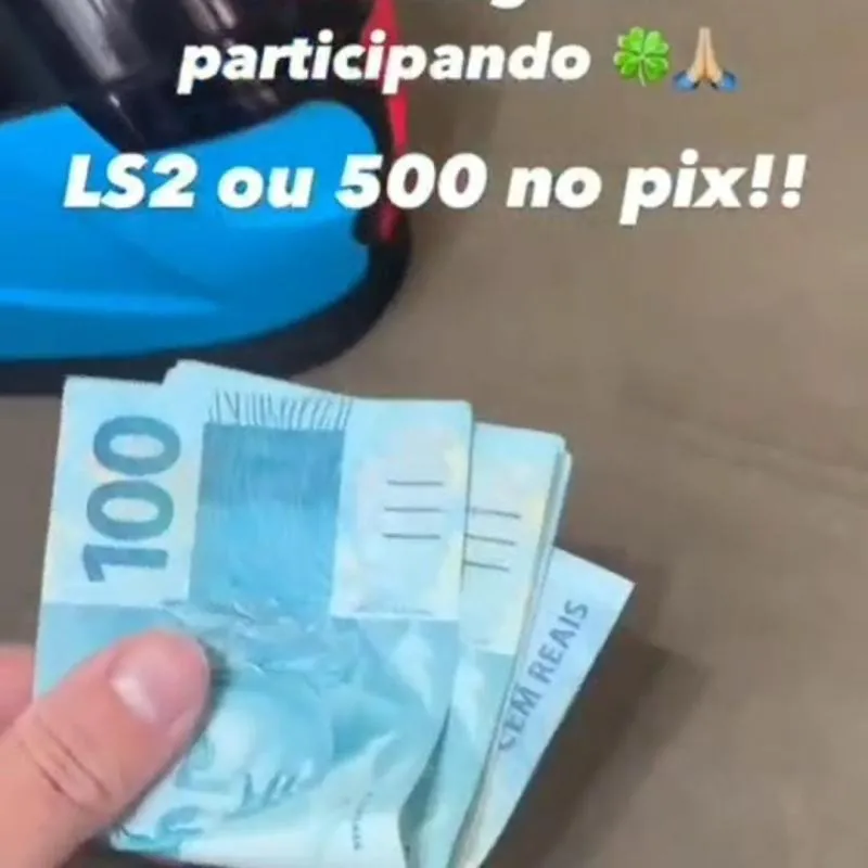 Imagem da campanha Capacete LS2 OU 500 no pix!!!