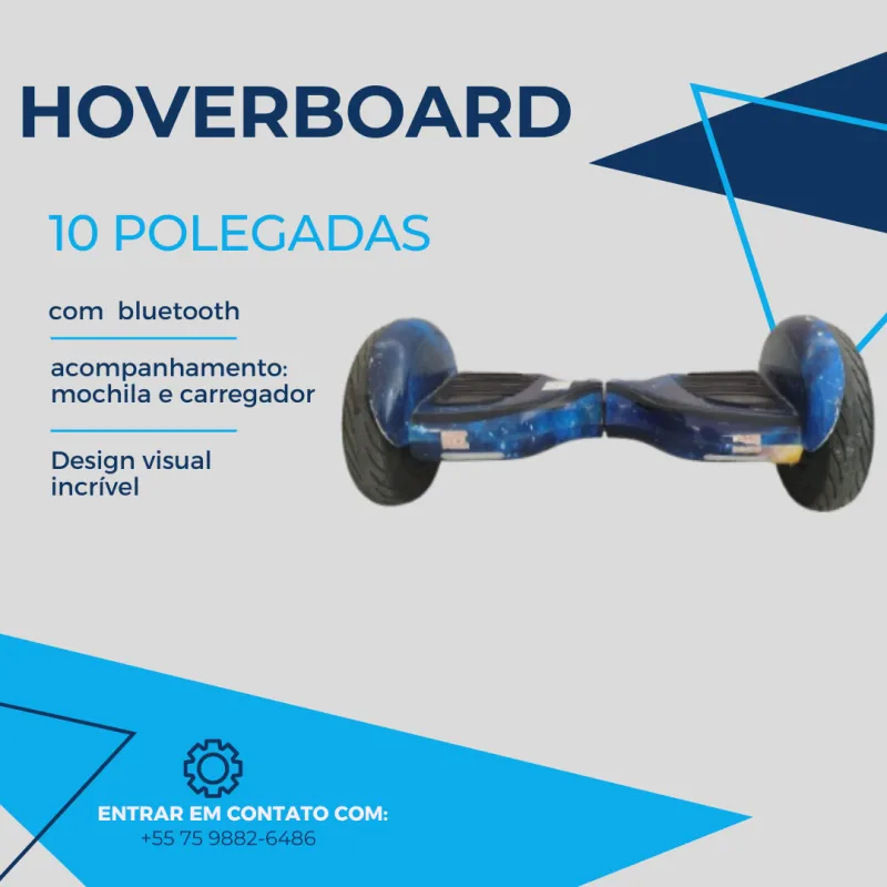 Imagem da campanha RIFA HOVERBOARD
