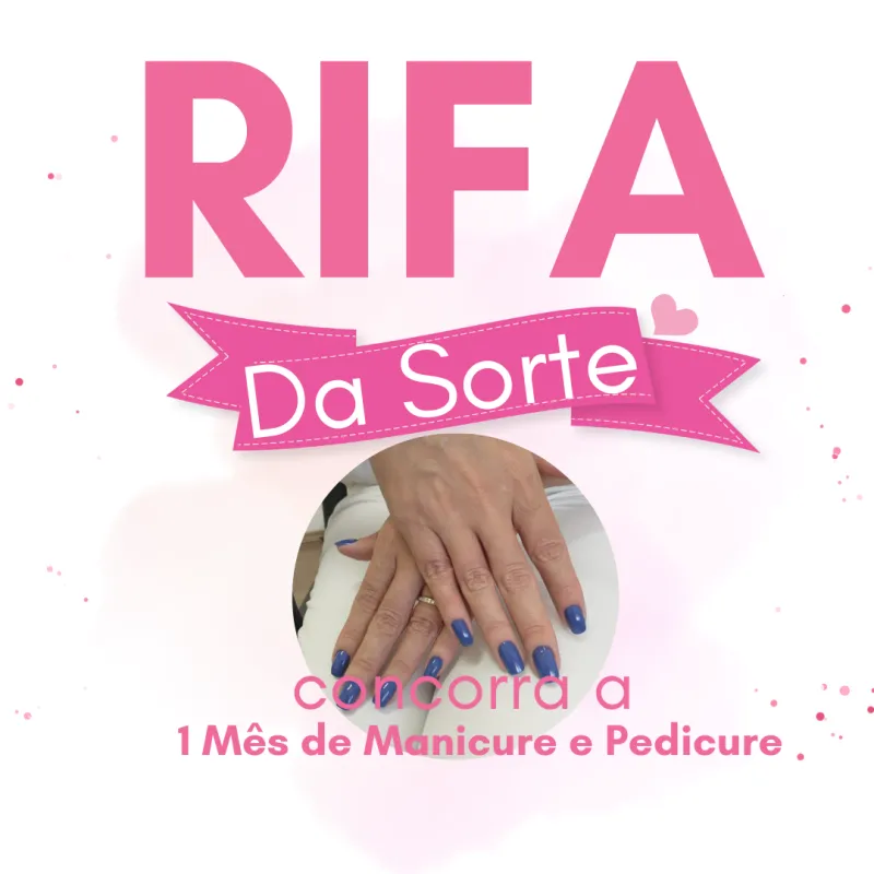 Imagem da campanha 1 MÊS DE MANICURE E PEDICURE